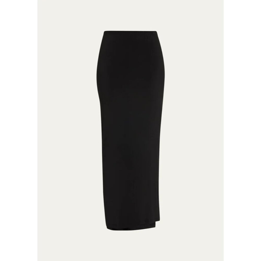WARDROBE.NYC Layered Tube Skirt in Black Small New Womens Maxi Long - Picture 9 of 16